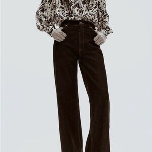 H&M Patterned Blouse Size Medium.